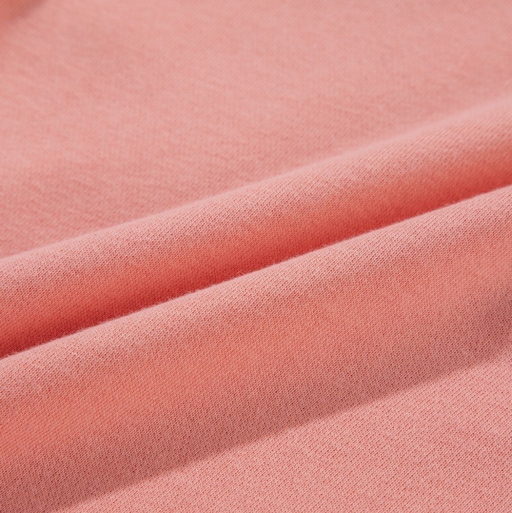 Bow Accent Cozy Sweatshirt - Coral - Picture 10 of 11
